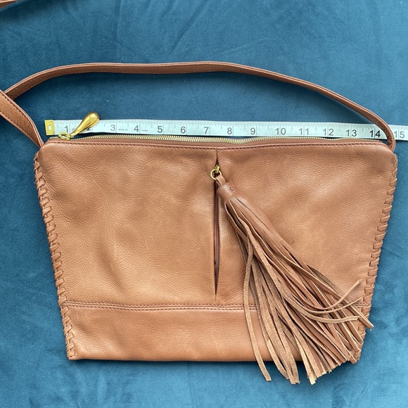 Authentic leather HOBO shoulder cross body bag - Picture 4 of 10